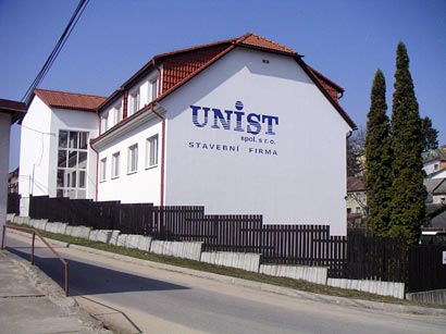 Sídlo firmy UNIST Jihlava